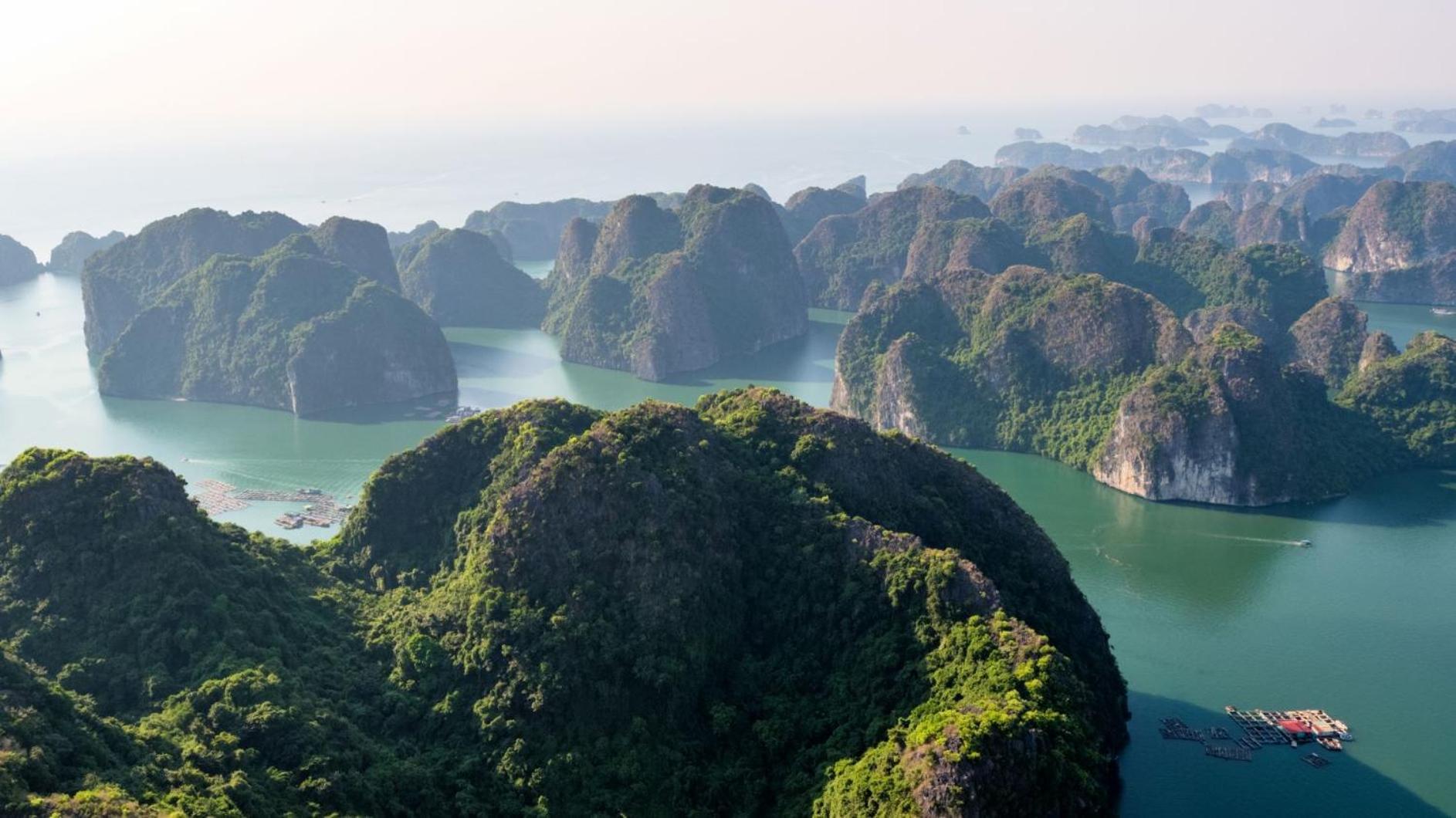 Hotel Indochine Cruise Hạ Long Exterior foto